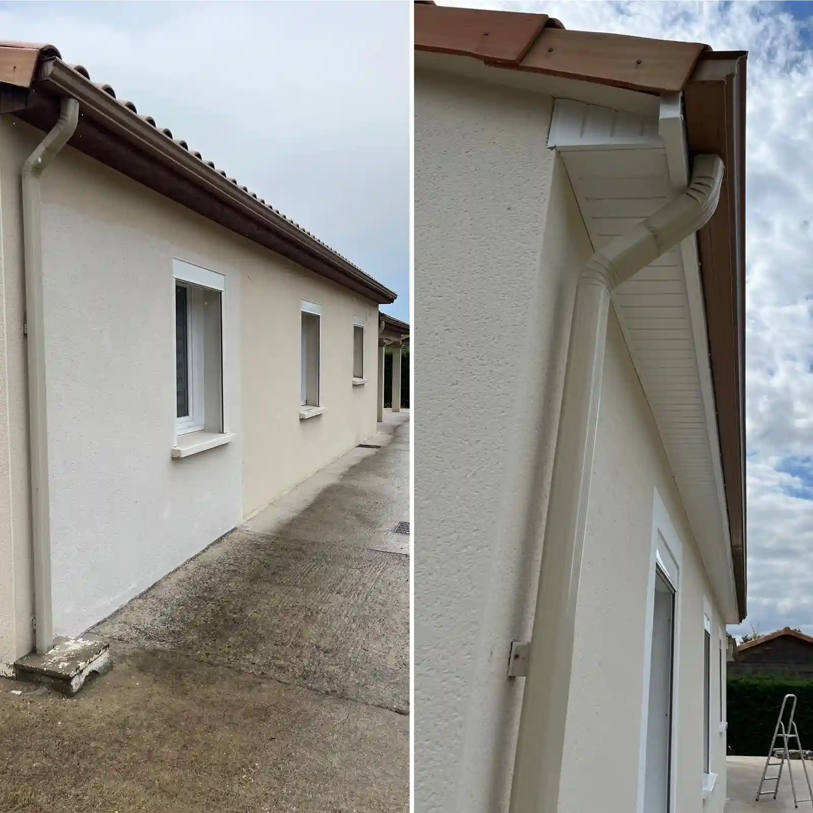 Finition de dessous de toit à Poitiers