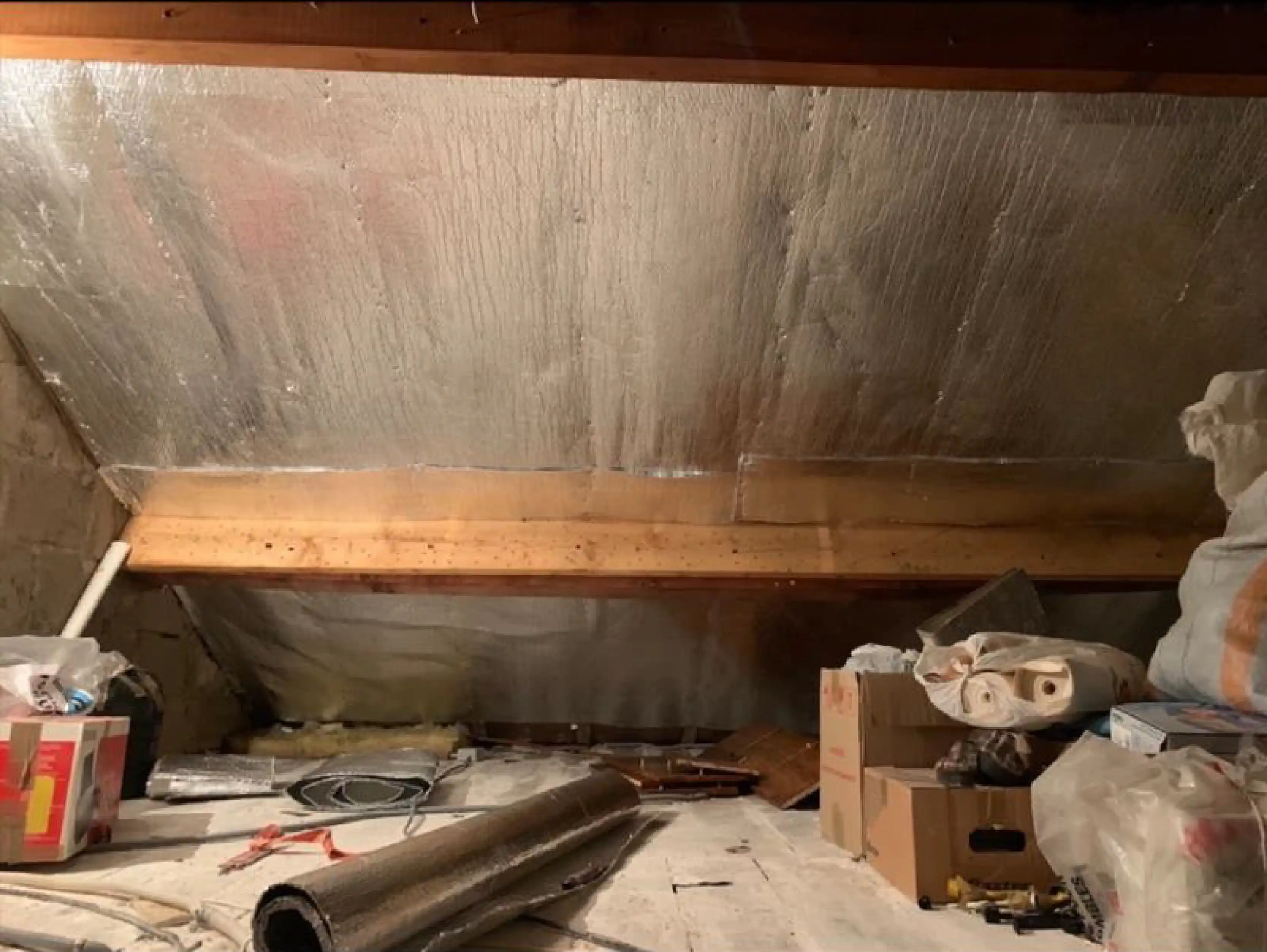 Isolation des combles après à Poitiers