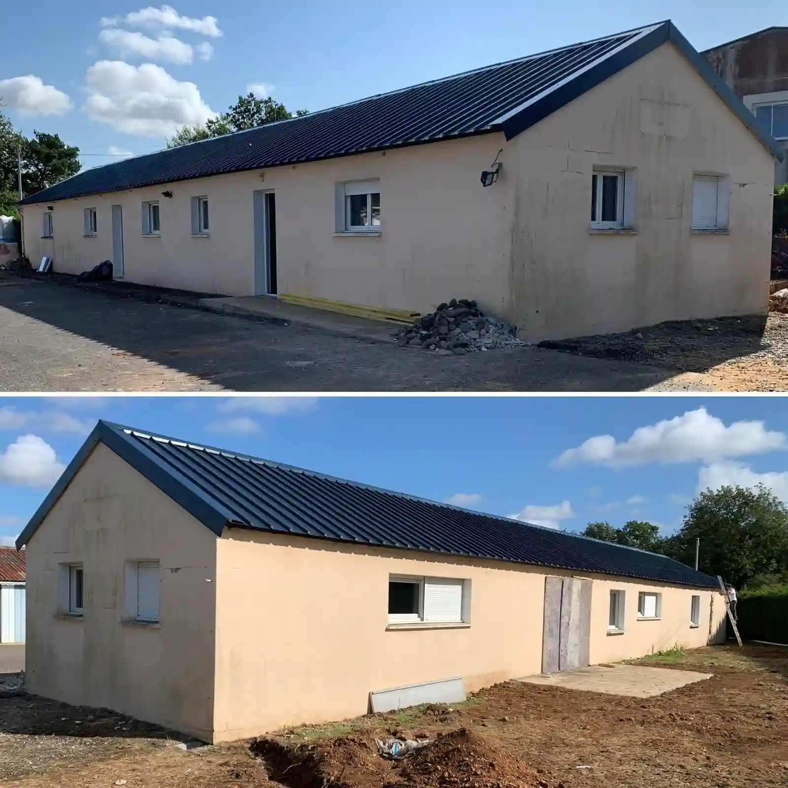 Nettoyage de bardage à Poitiers