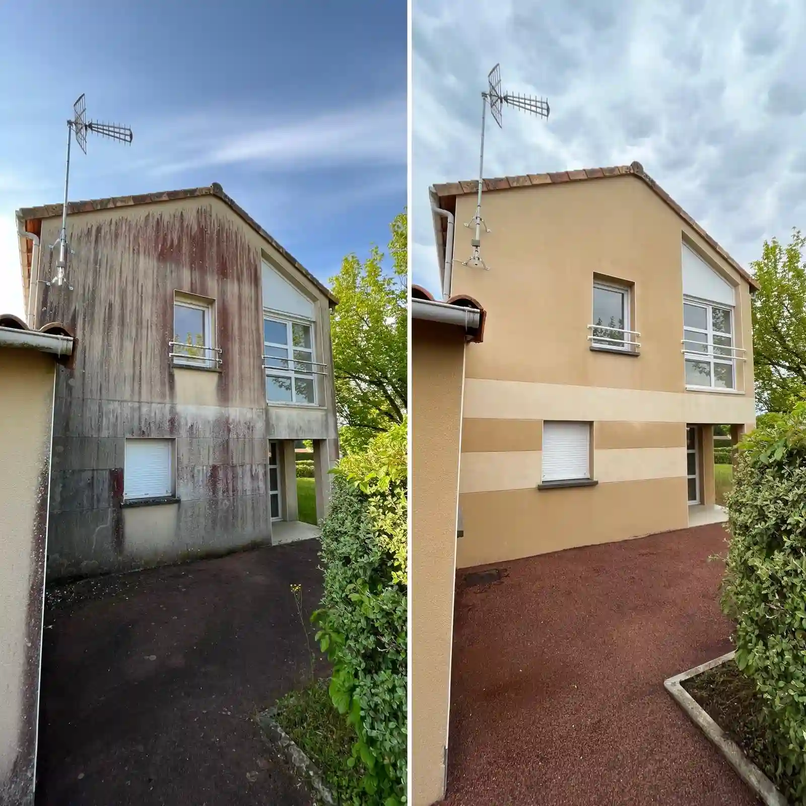 Nettoyage de façade à Poitiers