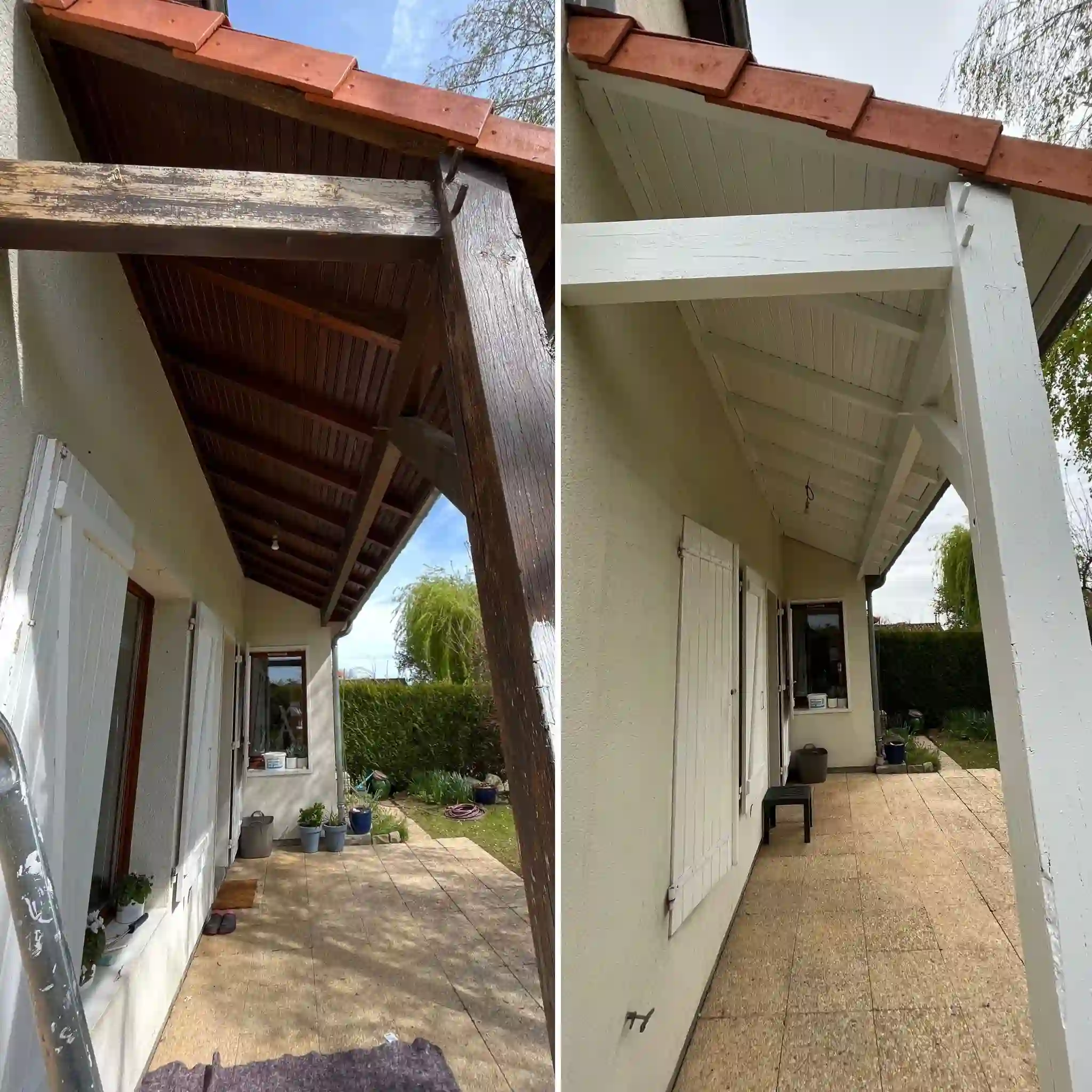 Peinture exterieure bois à Poitiers