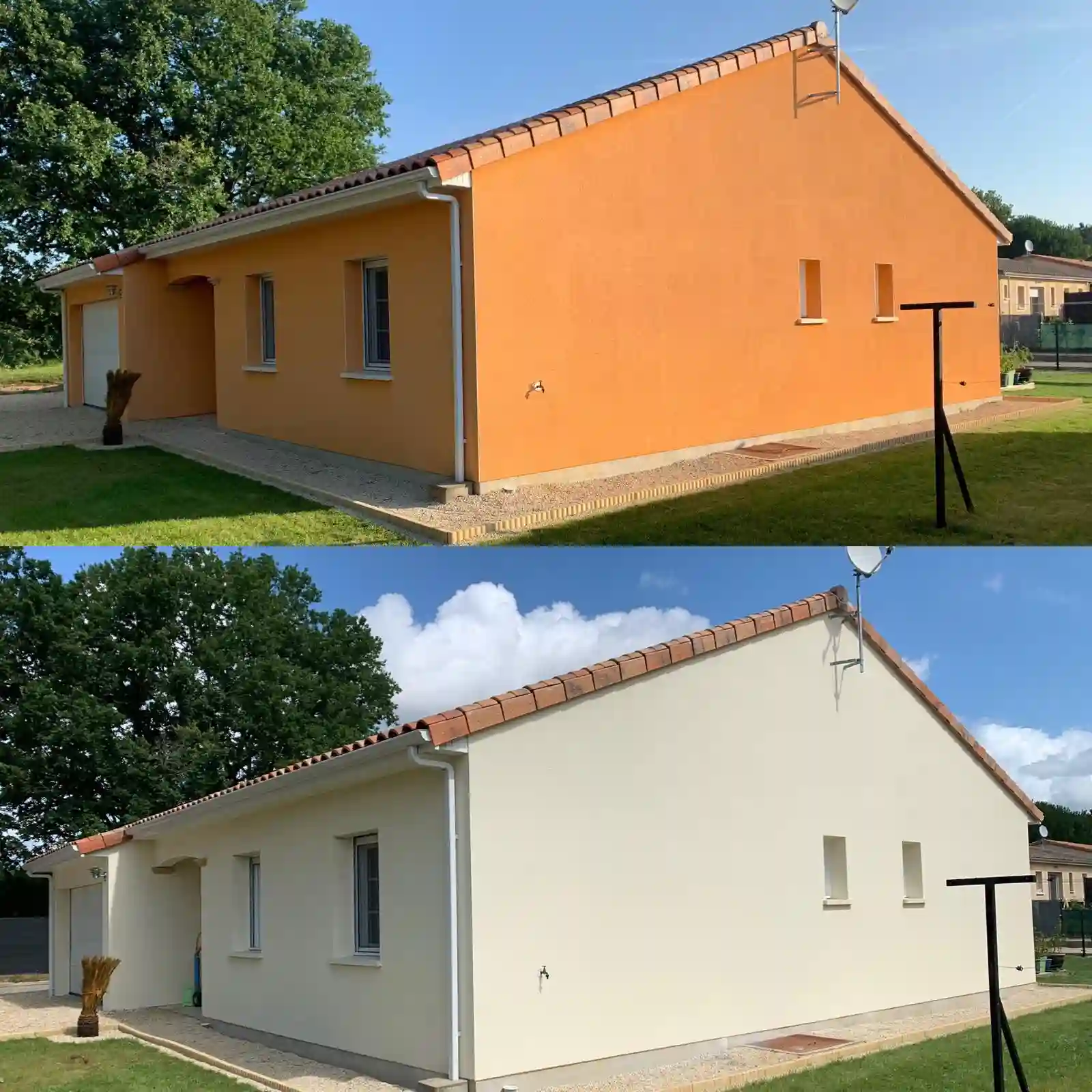 Peinture de façade à Poitiers