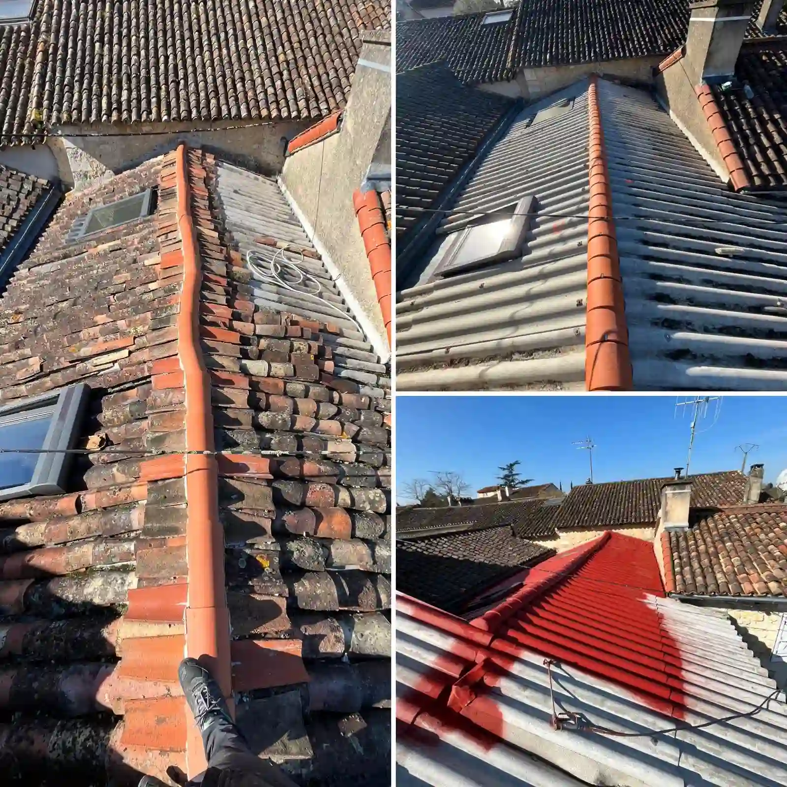 Peinture de toiture à Poitiers